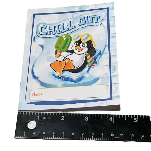 Really Good Stuff Writing Mini Journals Stickers Summer Penguins Party Favors - Picture 14 of 14